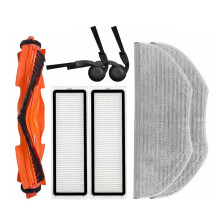 For Robot Vacuum S40 / OV81 Vacuum Replacement Parts Main Side Brush Mop Cloth HEPA Filter Accessories