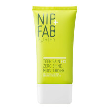 Nip + Fab Teen Skin Fix Zero Shine Face Moisturizer 40ml. With Niacinamide & Wasabi Extract. Mattifying, Oil Control, Prevents Breakouts.