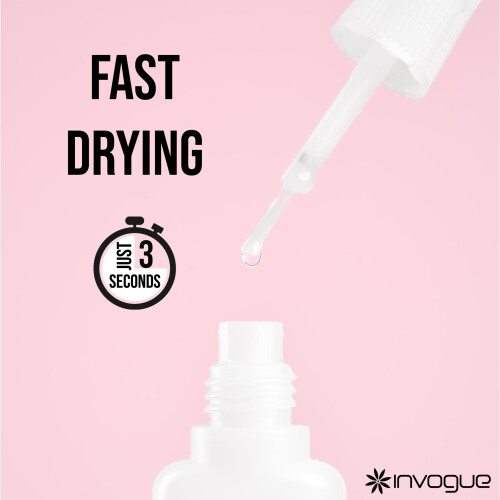 Invogue Brush on Nail Glue 10 ml 2