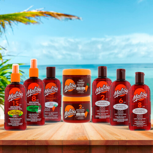 Malibu Malibu Sun Bronzing Fast Tanning Body 2