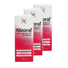 Nizoral Anti Dandruff Shampoo 60ml **3 PACK DEAL**