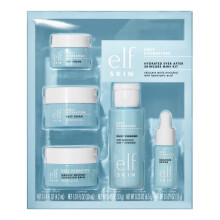e.l.f. SKIN Hydrated Ever After Skincare Mini Kit, Cleanser, Makeup Remover, Moisturiser & Eye Cream For Hydrating Skin, Airplane-Friendly Sizes