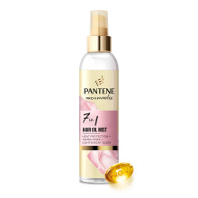 Pantene 7-in-1 Weightless Hair Oil Mist with Biotin, 145ml. Strengthens Hair, Protects Against Split Ends & Tames Frizz.