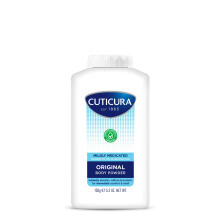 CUTICURA Mildly Medicated Body Powder 150g, Many Uses Personal Hygiene, Sweat Control, Chafing & Friction Prevention, Itching Relief