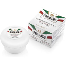 Proraso Shaving Soap in a Bowl, 150ml, Sensitive Skin Shaving Soap with Green Te