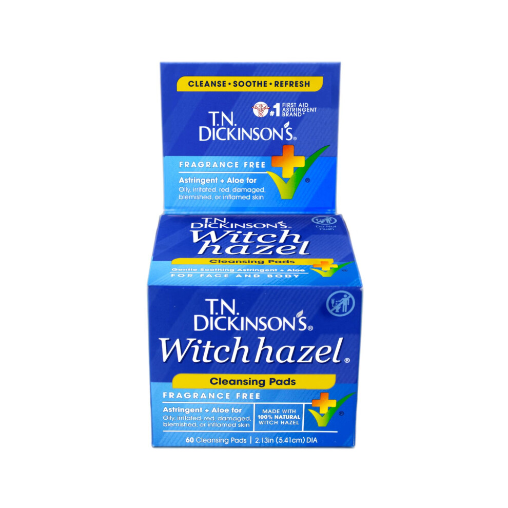 Dickinson's T.n. Hazelets Witch Hazel Pads