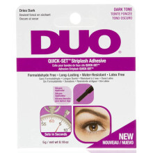 DUO Quick-Set Striplash Adhesive | Strong Eyelash Glue with Lightweight Formula | Professional Lash Glue for Eyelash Extensions, Cluster Lashes