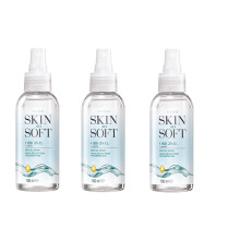 Avon Skin So Soft Original Dry Oil Body Spray with Jojoba 150 ml, Pack of 3