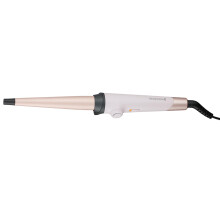 Remington Curling Wand, Advanced Ceramic + Almond Oil, 13-25mm Tapered Barrel, 30 Heat Settings, Fast Heat-Up, Worldwide Voltage, CI4807.
