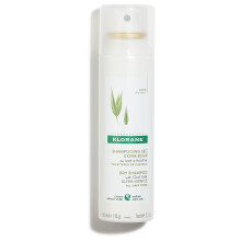 Klorane Dry Shampoo with Oat Milk, Ultra-Gentle, All Hair Types, No White Residue, Paraben & Sulfate-Free, 3.2 oz