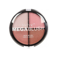 Technic Mega Blush 4-in-1 Compact - 4 Buildable, Pressed Powder, Highly Pigmented Blusher Shades To Mix & Match For A Fresh & Radiant Face Makeup