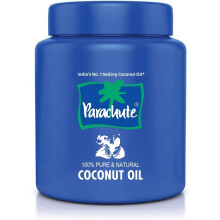 Parachute 100% Pure and Natural Unrefined Coconut Oil | No Chemicals & Added Pre