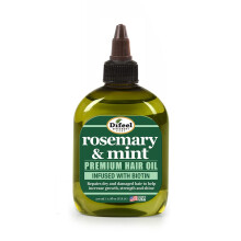 Difeel Rosemary and Premium Hair Oil with Biotin 210 ml - Rosemary Mint Oil Enriched with Biotin