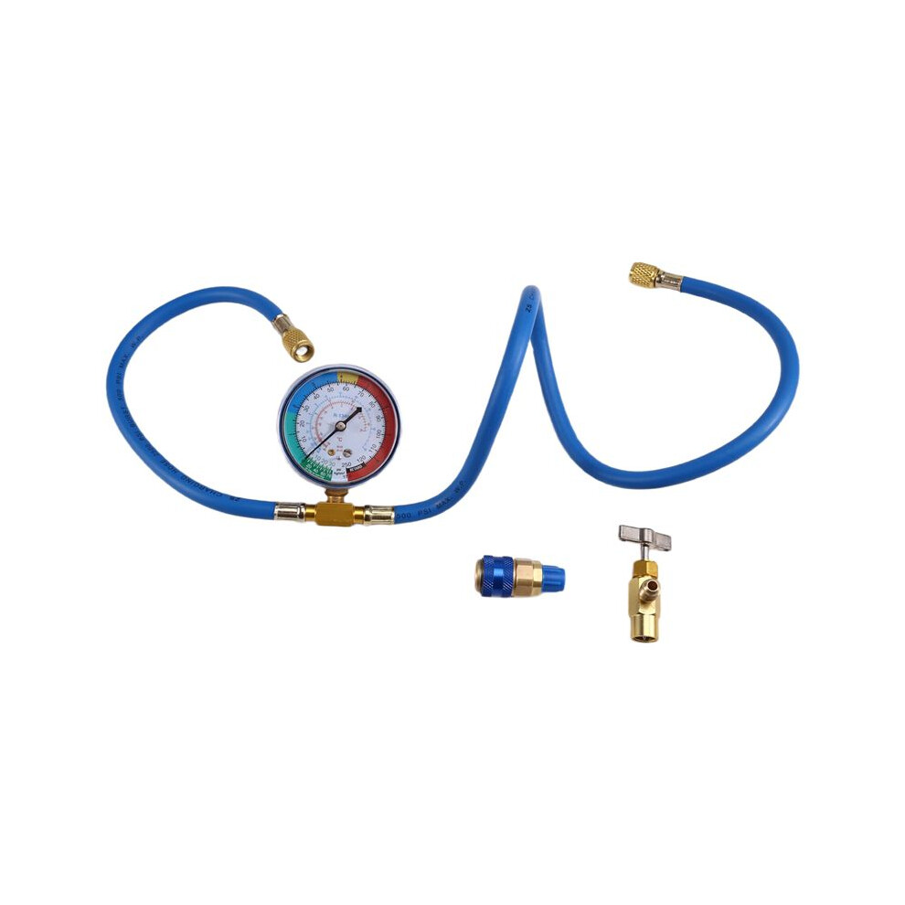 R134a Air Conditioning Refrigerant Charging Hose With Gauge Recharge Measuring Hose Refrigerant Charging Pipe 6033286405843