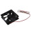 12V 0.25A 4 Pin PC Cooling Fan PC Computer Case Cooling Fan for Desktop Computer Case, Keeps Computer Working Well 2