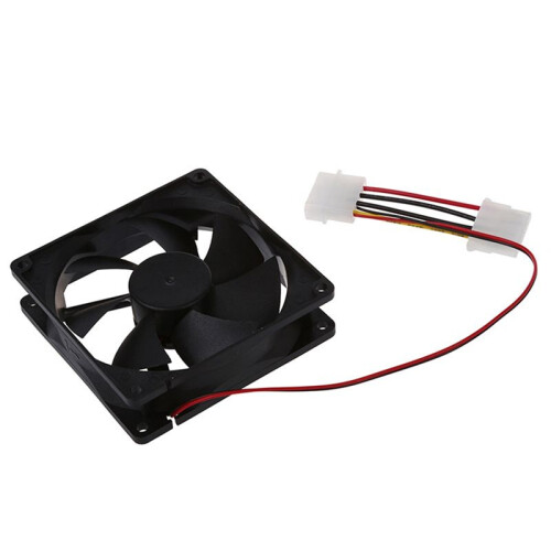 12V 0.25A 4 Pin PC Cooling Fan PC Computer Case Cooling Fan for Desktop Computer Case, Keeps Computer Working Well 1