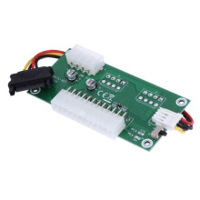 24PIN Power Board Card Power Board Dual ATX Power Automatic Synchronization Adapter Card
