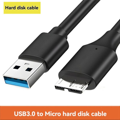 USB 3.0 Type A to USB3.0 Micro-B Male Data Cable Adapter Cord for External Hard Drive Disk HDD Super Speed Cable 2