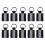Reflective Pendants Reflective Keychains Backpack Cycling Reflective Accessories Double-Sided Reflective Markers 1