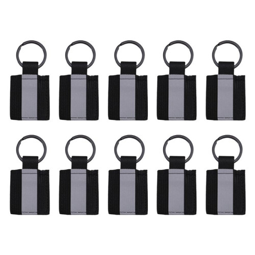 Reflective Pendants Reflective Keychains Backpack Cycling Reflective Accessories Double-Sided Reflective Markers