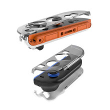 Crystal Case für 2 Transparente Hart-PC-Abdeckung Magnetgriff Schutzhülle für 2