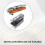 Crystal Case for   2 Transparent Hard PC Cover Magnetic Handle Protective Case for   2 6