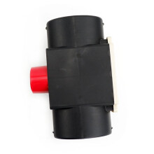 75MM Valve Flap Adjustable Air Heater Vent Ducting T Branch Splitter Exhaust Pipe Joiner Connector for Car Truck