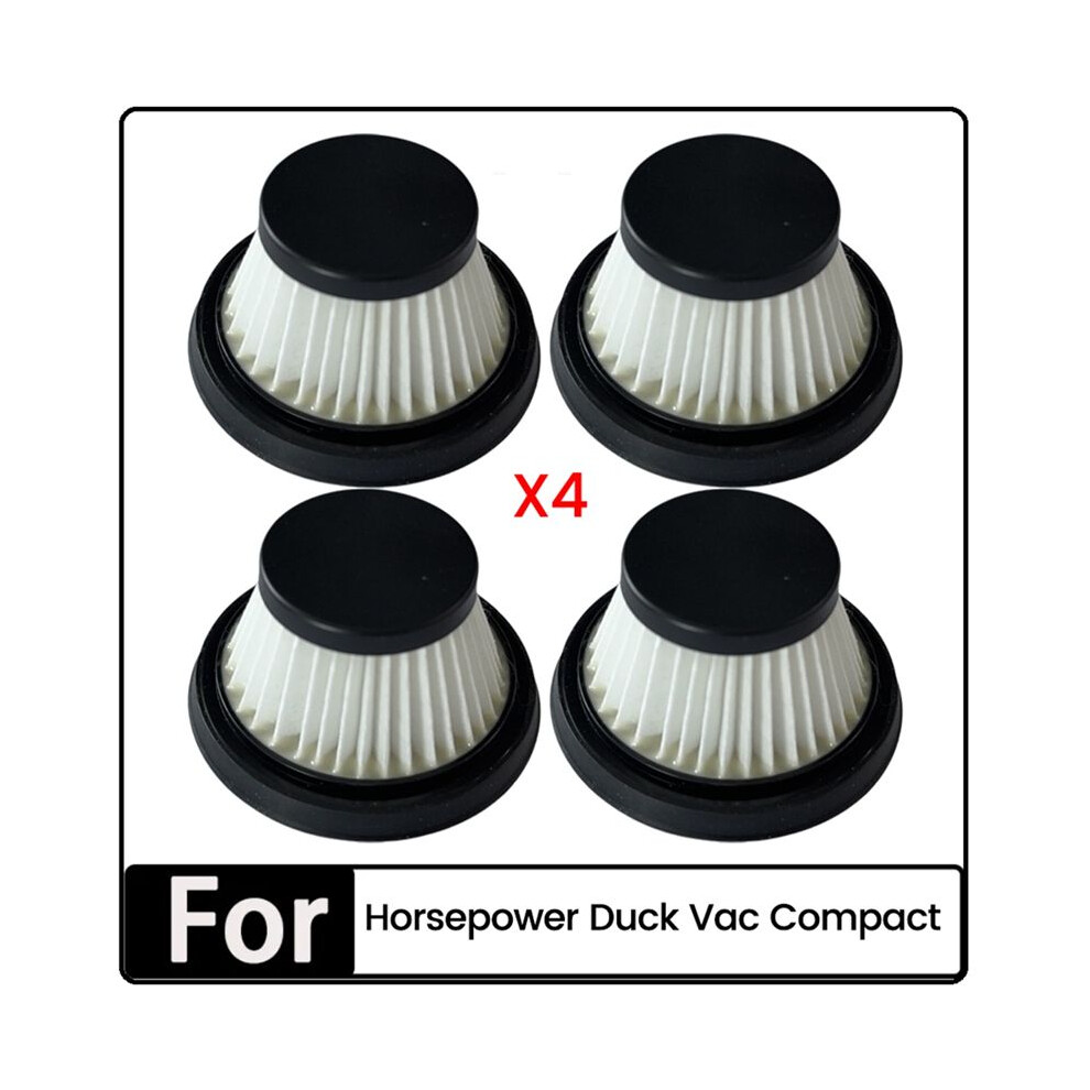 4Pcs Replacement Filter For Horsepower Duck Vac Compact Vacuum Cleaner Washable Filter Vacuum Parts 4713492654151