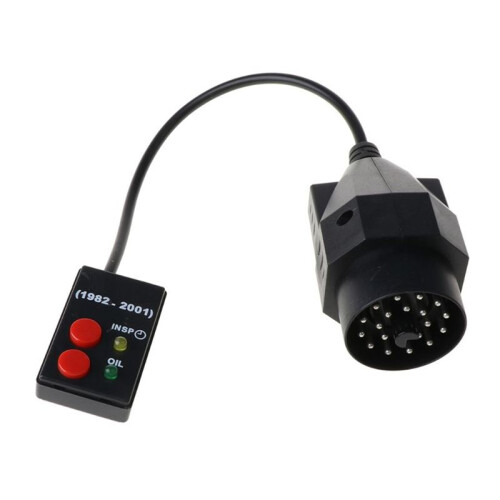 Reset 20 Pin Sockets Oil Service Scan for  E30 E34 E36 E39 Adapter Cable
