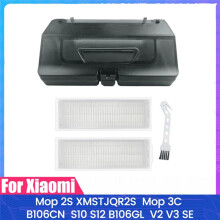 2 in 1 Water Tank Dust Box for Mop 2S XMSTJQR2S, Mop 3C B106CN, S10 S12 B106GL, V2 V3 SE Vacuum Cleaner Parts