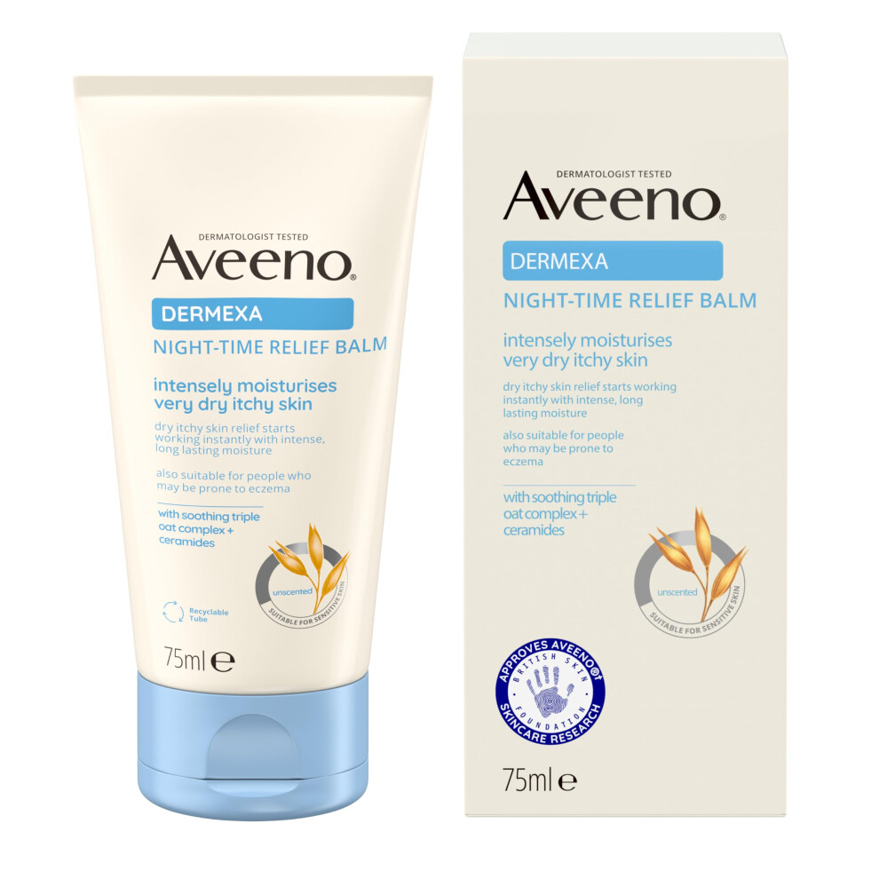 Aveeno Dermexa Night-Time Relief Balm, Intensely