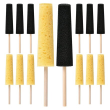 12 Pcs Pottery Sponge for Clay, Ceramic Throwing Stick Pottery Trimming Tools Texturing and Sculpting for Artist Shaping