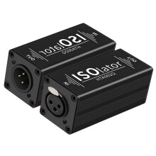 Audio-Isolator Xlr Audio-Rauschfilter Rauschunterdrücker Isolator Audiosignal-Isolator Zur Eliminierung Gemeinsamer Masse