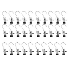 Space-Saving Clothespin Hat Pants Storage Hanging Travel Hook,360 Rotating Hanging Hook Clips,Hanger Clips