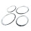Electroplated Bright Strip Headlight Ring Frame for   Flying Spur 2005-2013 8
