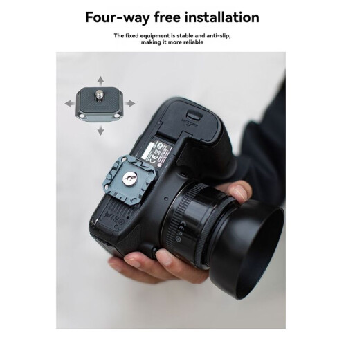 Cobone Quick Release Shoulder Strap Base with Quick Disconnect Adapter for    Cameras for Fast Release Plates 1