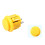 10 Pcs Arcade Buttons 24Mm Responsive Arcade Buttons for Gaming Enthusiasts Yellow 4