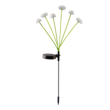 Solar Garden Lights 6- LED Mushroom Lamp Jellyfish Atmosphere Light for Garden Yard Patio Pathway Decor Lawn Lamp A