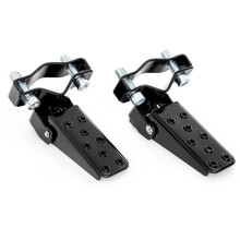 Pedais Retrô Modificados, Pedais com Absorção de Choque para Motocicletas, Conjuntos de Pedais Dobráveis, Adequados para , , Etc.