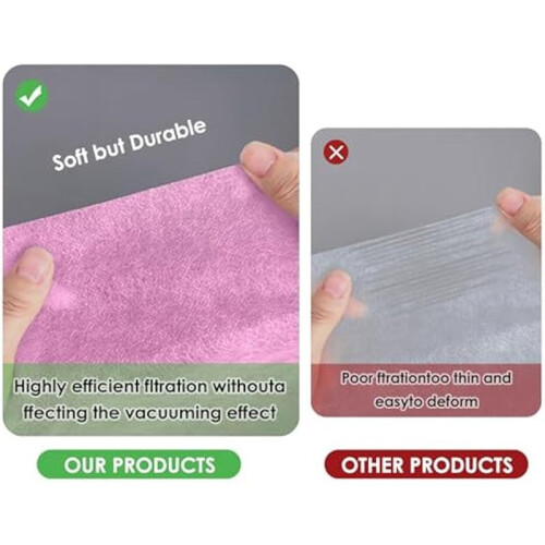 300 Ark Nageldammsugare Filterpapper Engångs Nageldammsugare Filterpapper Ark för Salong 2
