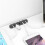 5 Holes Self-Adhesive Power Cord Manager Fixed Chuck Plug Mouse Cable Headset Winder Mobile Phone Data Cable Card Black 2