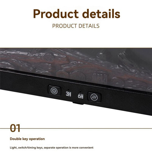 Fireplace Diffuser for Essential Oils Fireplace Humidifier Air Aromatherapy Fire Place Diffuser for Bedroom Home 1