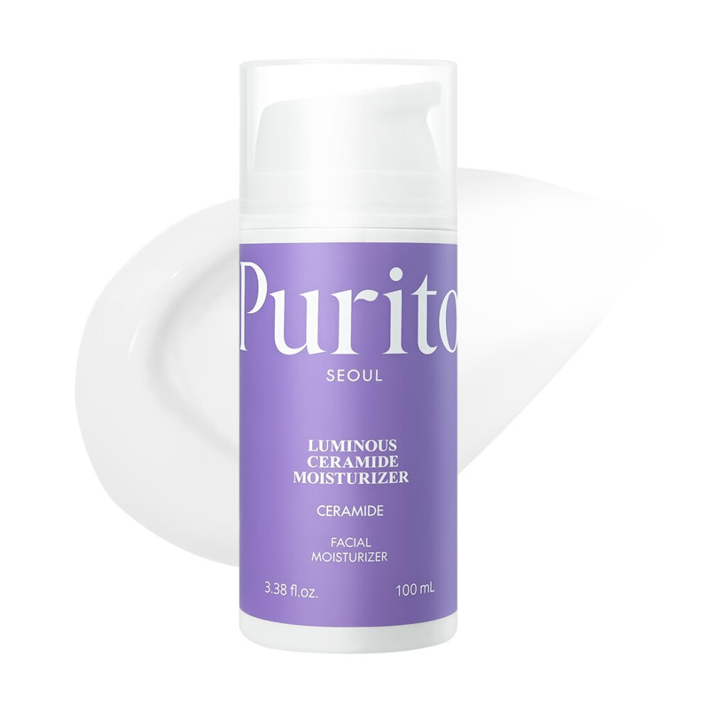 Purito Dermide Relief Barrier Moisturizer 100Ml / 3.38 Fl. Oz. Vegan And Cruelty Free, Relieving Moisturizer, Soothing, Calming, S