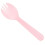 Disposable Plastic Fork and Spoon Individual Packaging for Ice Cream and Yogurt Fruit Salad Fork and Spoon A 2