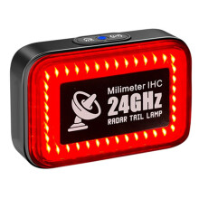24GHz Bicycle Taillight Sensing Cycling Warning Light IP64 Waterproof LED Bicycle Light Bike Accessories
