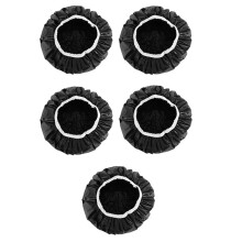 5 Pcs Household Waterproof Shower Cap, Swimming Cap, Hotel Elastic Shower Cap Hair Set