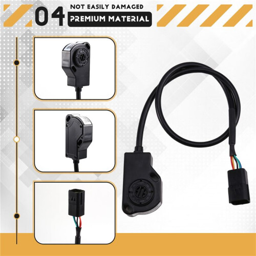 HXJS-4805D Model Electric Pedal Accelerator 0-4.65V Output 12-96V Input Accelerator Control Box Accelerator Coil 2
