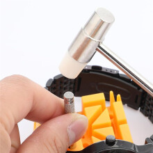2PCS Dual Small Hammer, Metal Heads Jewelry Mallet Jewelry Hammer for DIY Crafts, Watch Tuning, Leather