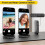 Camera Remote Shutter with Zoom and Front/Rear Camera ,Video Remote Control Selfie Stick Camera Control 3