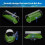 2 Pack Betta Fish Acrylic Tube Tunnel,BettaFish Leaf Pad Simulating the Natural  for Betta Spawning Grounds 3